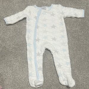 Rock a Bye Baby‎ Boutique Star textured button footie 6-9 months
